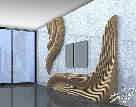 تصاویر دکوراسیون پارامتریک,مدل های دکوراسیون و طراحی پارامتریک,دکوراسیون های پارامتریک